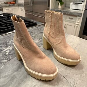 Brand new suede boots - 10